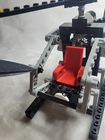 Vintage Lego Technic Airport 8825 -  NIGHT CHOPPER - 99.9% Complete Manual + Box