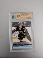 2014-15 UPPER DECK #495 DAVID PASTRNAK YOUNG GUNS RC ROOKIE MNT 9