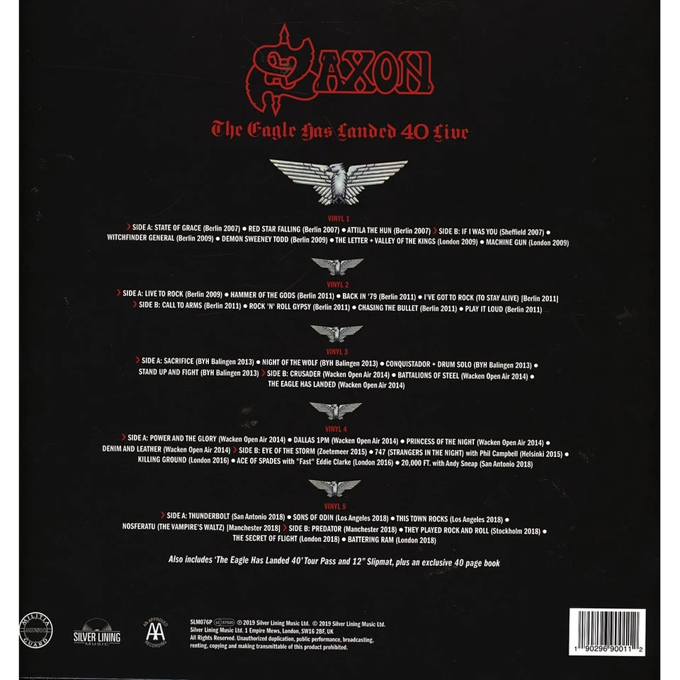 Saxon - The Eagle Has Landed 40 Live Box Set (2019 - EU - Reissue) - Bild 3 von 3