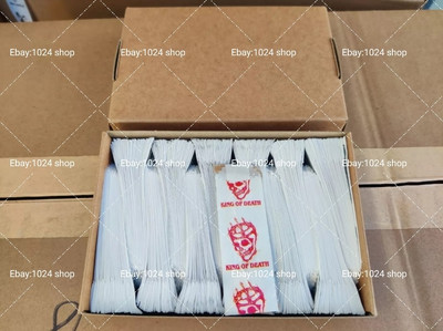 24 mm ''King Of Deat''Skinny Vellum Glassine White Stamp Wax 600Paper Bags 