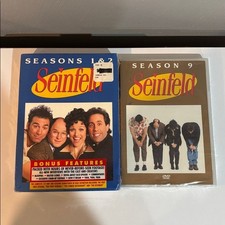 Seinfeld Seasons 1 2, and 9 DVDs