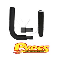 Ford Truck 6.0 Powerstroke Super Duty Diesel 6 Pypes Black Stack Kit