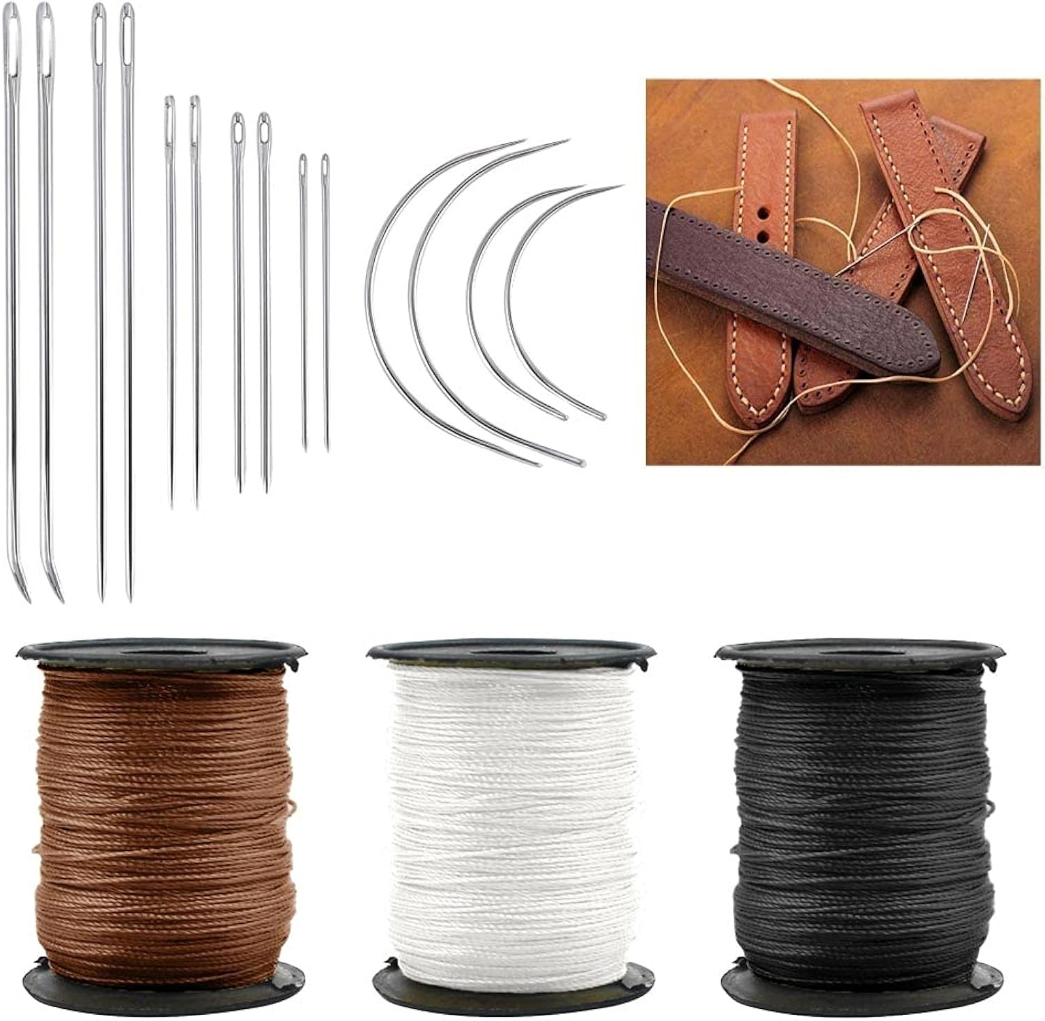 17 Upholstery Kit, Heavy Duty Nylon Thread and Needle - Image 5