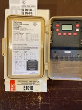 Tork E101B 24 HR SPST Electronic Timer