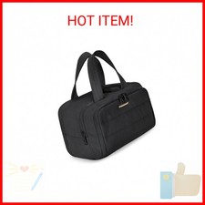 BAGSMART Travel Toiletry Bag, Lightweight Large Wide-open Travel Bag for Women,