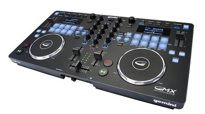 Gemini Sound GMX Versatile DJ Controller & Media Player Compact USB/MIDI System