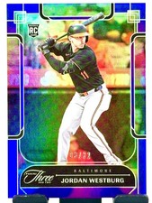 2024 Panini Three and Two #61 Jordan Westburg Full Count (Parallel) #/32