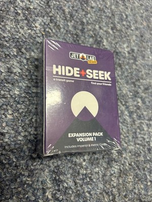 Jet Lag Hide & Seek Erweiterungspaket Band 1 (neu & versiegelt) Kostenloser Versand + Verpackung