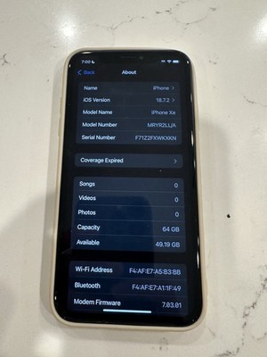 Apple iPhone XR - 64GB