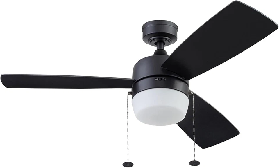 Elegant Barcadero Ceiling Fan with Light - 44 Inch, 3 Blades for Modern Living - Image 3 of 4