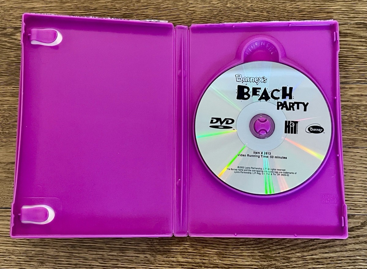 Barney's Beach Party (DVD, 2002) - Never Seen On TV - Good