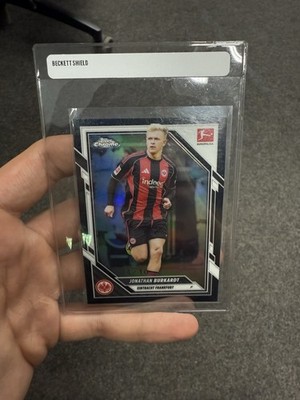 Jonathan Burkhardt 2025 Topps Chrome Black Refractor /10