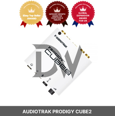 AUDIOTRAK PRODIGY CUBE2 USB DAC Externe Soundkarte l Express NEU