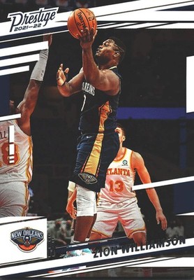 2021 Panini Chronicles Prestige Zion Williamson #66 New Orleans