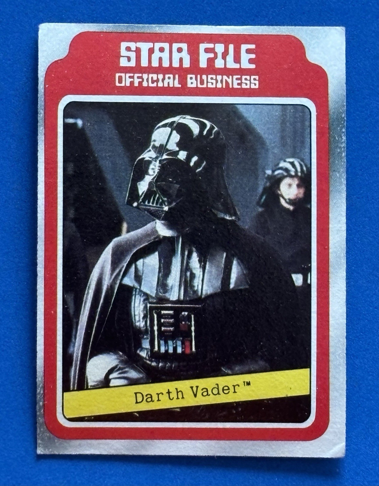 DARTH VADER 1980 Topps Star Wars Empire Stikes Back Card #10