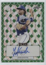 2022 Leaf Perfect Game All-American Classic Green Wave /4 Josh Knoth Auto 0d0o