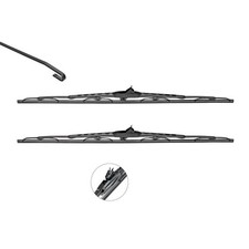 VALEO Scheibenwischer Wischblatt Wischerblätter SILENCIO CONVENTIONAL SET Vorne