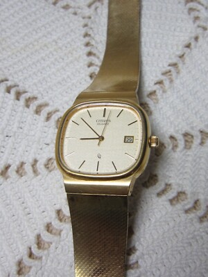 Vintage CITIZEN Men's Gold Tone Quartz Watch, JAPAN | eBay