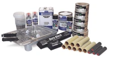 Eastwood Complete Optiflow Epoxy Primer Kit Automotive Roll-On Paint Gray No ...