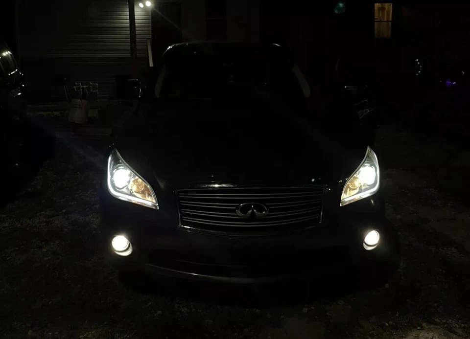 Infiniti M37 M57 Opening motion LED DRL & Sequential Headlight Set OEM PLUG&PLAY — 第 3/4 张图片