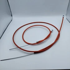 NOS BMX bicycle brake cable & housing red color front and rear old school style
