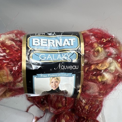 Mixed Lot Of 12 Bernat Galaxy Nouveau 50g Mohair Alpaca Polyester Acrylic - Picture 16 of 21