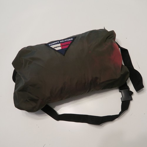 Rare Vintage TOMMY HILFIGER Outdoors Camo Dye Anorak Green Pullover Jacket 90s - Picture 16 of 24