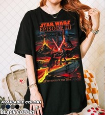 Retro 90'S Starwars 20Th Anniversary, Revenge Of The Sith Shirt, Darth Vader Tee
