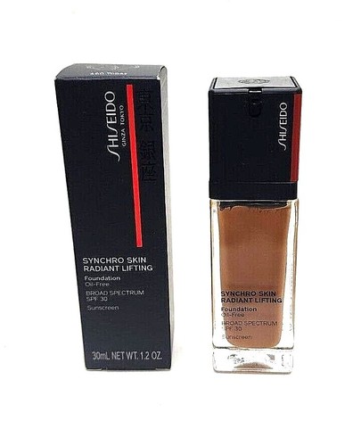 SHISEIDO SYNCHRO SKIN RADIANT LIFTING 1.2 OZ FOUNDATION OIL FREE SPF 30 - Picture 59 of 73
