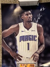 Jonathan Isaac Autographed Orlando Magic  16x20 Photo PSA COA