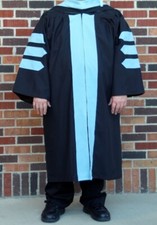 Doctor of Education, Doctoral Gown  Hood - Academic Regalia