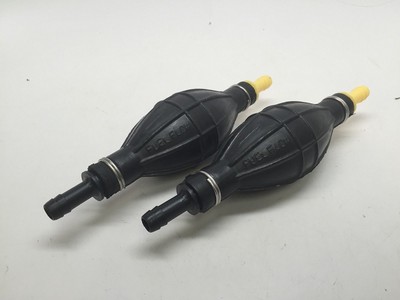 MARINE BOAT BLACK RUBBER JUMBO PRIMER BULB 3//8/" HOSE FOR OUTBOARD FUEL TANKS