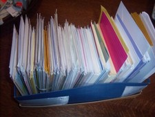 LOT OF 216 GREETING CARDS  ENV., BLANK INSIDE / NOTECARDS, CARDS  ENV. 51