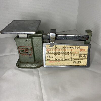 vintage triner postal scale For First Class And Priority Mail 1972