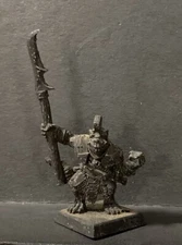 Warhammer Fantasy Skaven with Halberd - Metal - Primed Citadel OOP 3