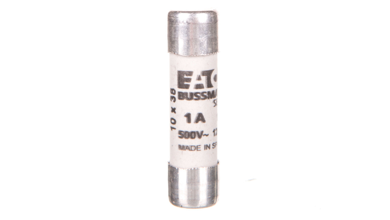 Cylindrical fuse link 10x38mm 1A gG 500V C10G1 /T2UK