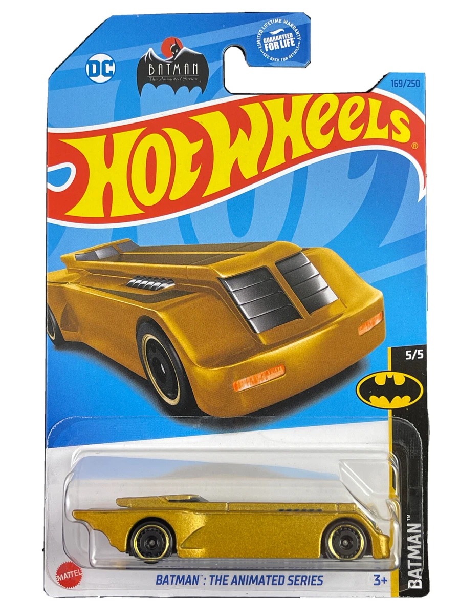 Hot Wheels 2023 HW Batman Series 5 5 Gold Batman The Animated