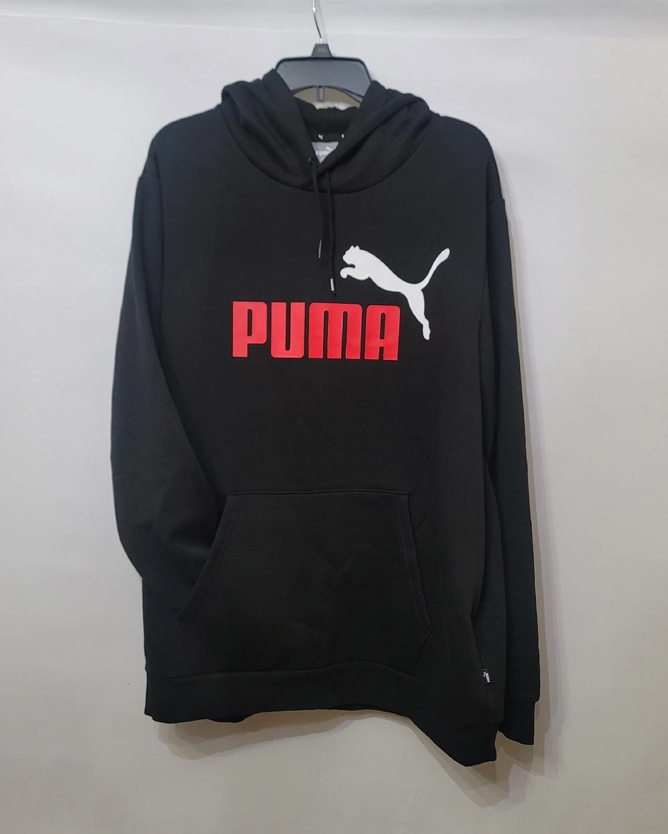 Sudadera PUMA ESS Big Logo Hoodie Negra