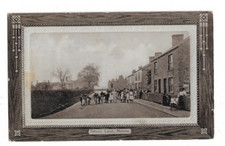 School Lane, Manea, Cambridgeshire, RP Postcard.