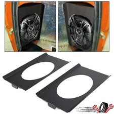 Behind Seat Cab Corner 6x9 Round Speaker Brackets FOR 1973-1987 Chevy C10