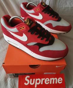 NIKE AIR MAX 1 RETRO RED CURRY CUSTOMIZED INSPIRED FROM URAWA DRAGONS US9  42,5 | eBay