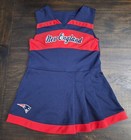 New England Patriots NFL Cheerleader Dress/Costume  Toddler Size 4T