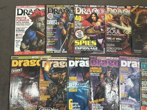Dragon Magazine #359 , Sept. 2007 , Final Issue Lot Of 23 Magazines - Picture 2 of 8