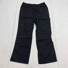Fashion Seal Healthcare Black Scrub Bottoms Size M P