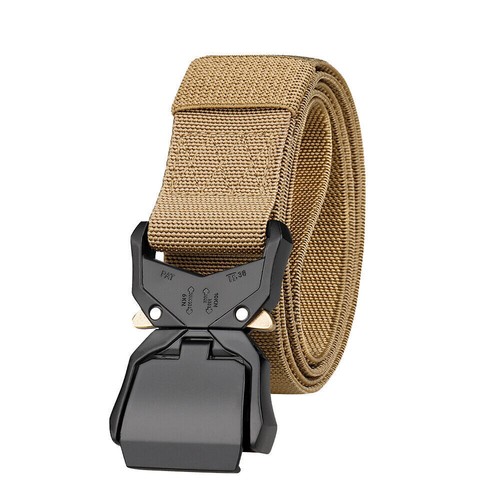 Military Hiking Rigger 1.5" Nylon Web Work Belt Heavy Duty Quick Release Buckle - Picture 17 of 17
