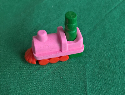 Malspiel '' K98 n.007 -  Malstift Eisenbahn/gebr. im guten Zustand/unbenutzt!