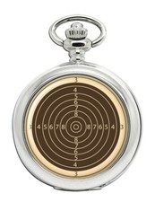Small Bore Rifle Target Pocket Watch