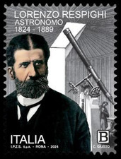 Italy 2024 Lorenzo Respighi,Matematica,Astronomie,Telescope,People,MNH