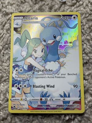 Altaria TG11/TG30 Full Art NM/M Silver Tempest Pokemon Card | eBay