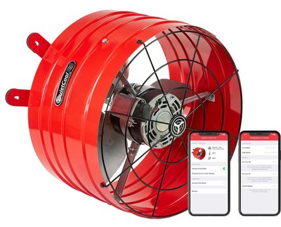 Quietcool AFG SMT PRO-3.0 Smart Attic Fan: 2940 CFM, Smart Control, Thermostat